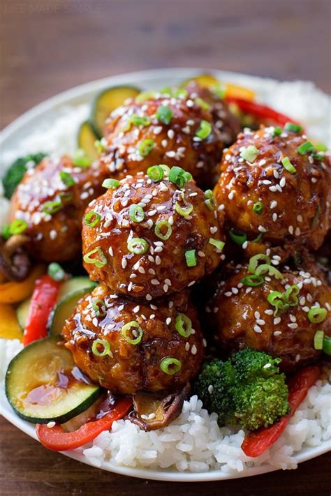 Sticky Asian Meatballs Artofit