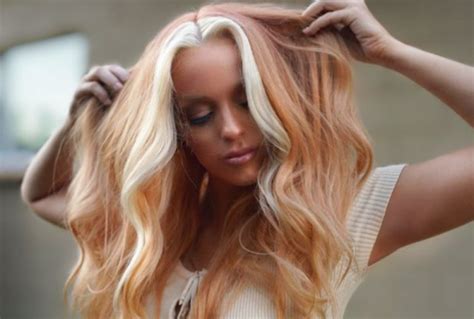 Ginger Hair With Blonde Front Pieces Ideas From Subtle Balayage To Bright Color Blocking