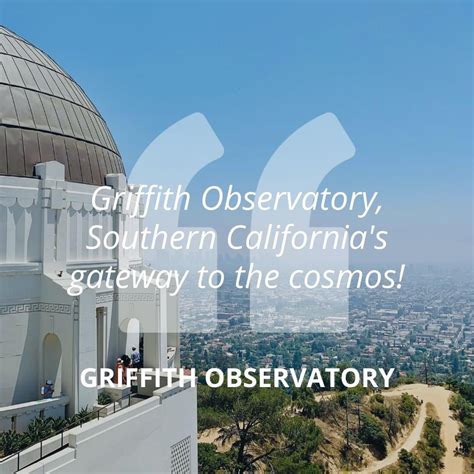 Griffith Observatory Southern California S Gateway To The Cosmos