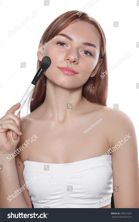 Nude Makeup Beautiful Girl Stock Photo Shutterstock