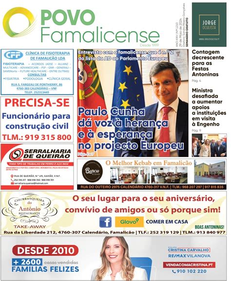 O Povo Famalicense Jornal Gratuito Edições