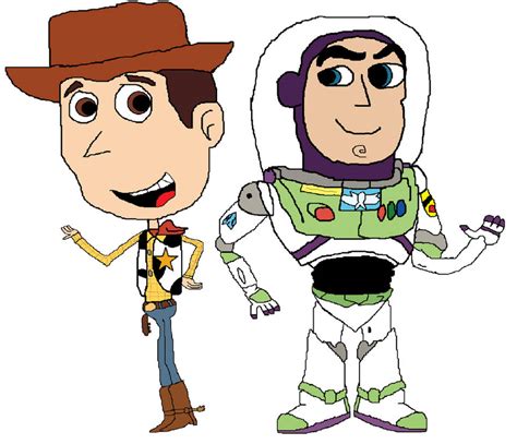 Woody and Buzz Lightyear by josias0303 on DeviantArt