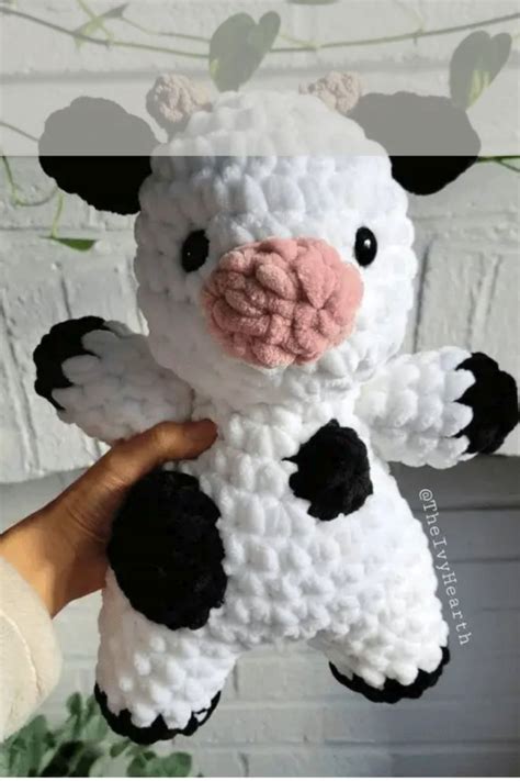 Udderly Adorable Crochet Cow Amigurumi Pattern Video In 2024