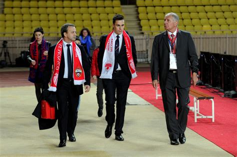 Photo Louis Ducruet Au Stade Louis II Lors De La Victoire En Ligue