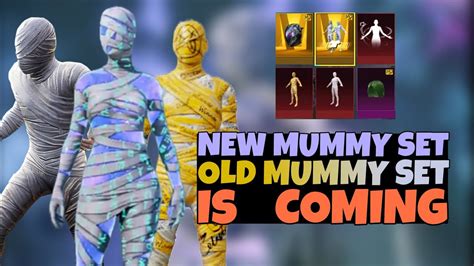 🔴 Pubg Mobile New Leaks Ultimate Mummy Set Old Mummy Set Is Back 2