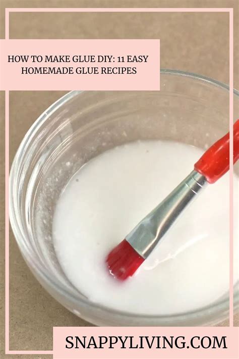 How To Make Glue DIY 11 Easy Homemade Glue Recipes In 2024 Easy