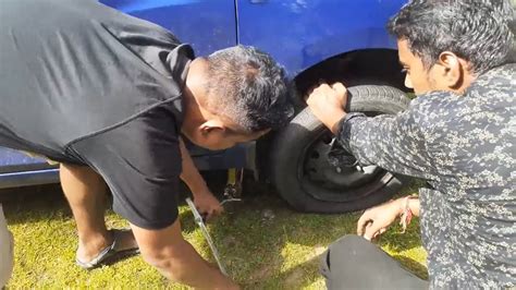 Tire Got Stuck After Puncture New Digha Sankarpur Road Trip Night