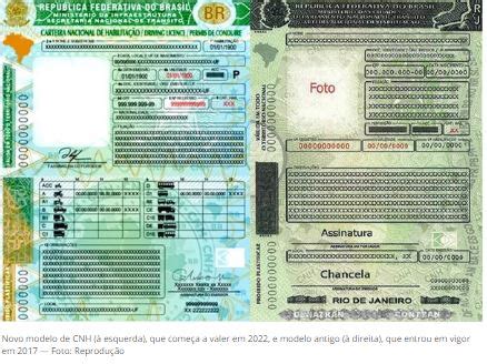 Nova Cnh Come A A Ser Emitida No Piau Nesta Quarta Veja O Que Muda