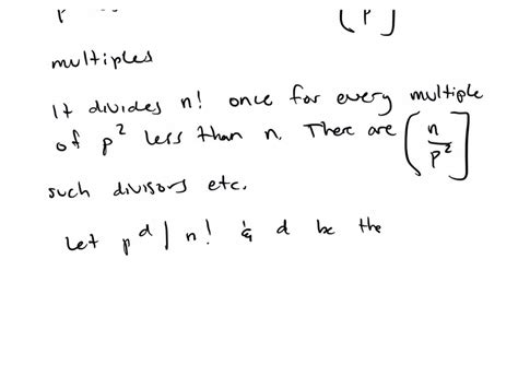 Let P Be A Prime And N P Be A Positive Integer Show That The Number Of