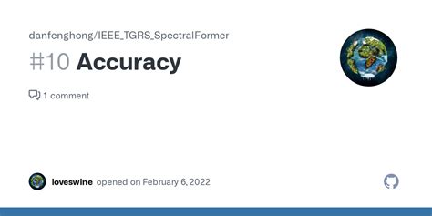 Accuracy Issue 10 Danfenghong IEEE TGRS SpectralFormer GitHub