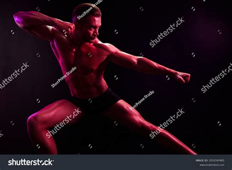 Man Professional Bodybuilder Athlete Naked Torso Stock Photo 2252597885 Shutterstock