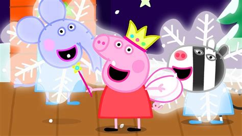 Peppa Pig English Episodes | Father Christmas Play at Peppa Pig's ...