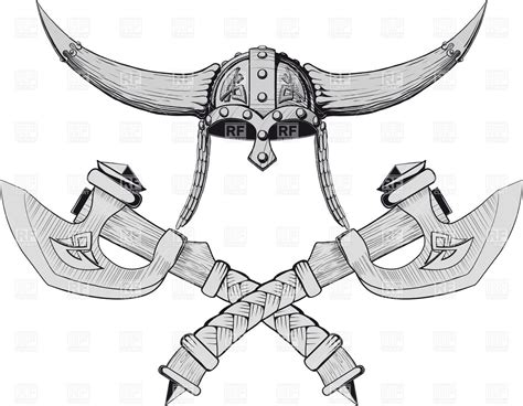 Viking Helmet Clipart | Free download on ClipArtMag