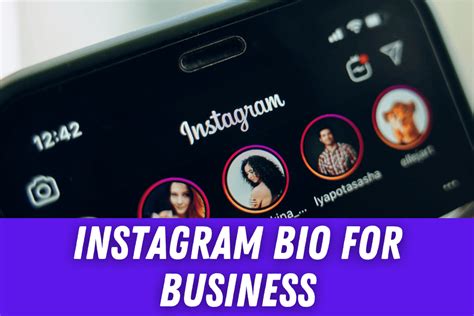 Instagram Bio For Business - Husni Ahamed