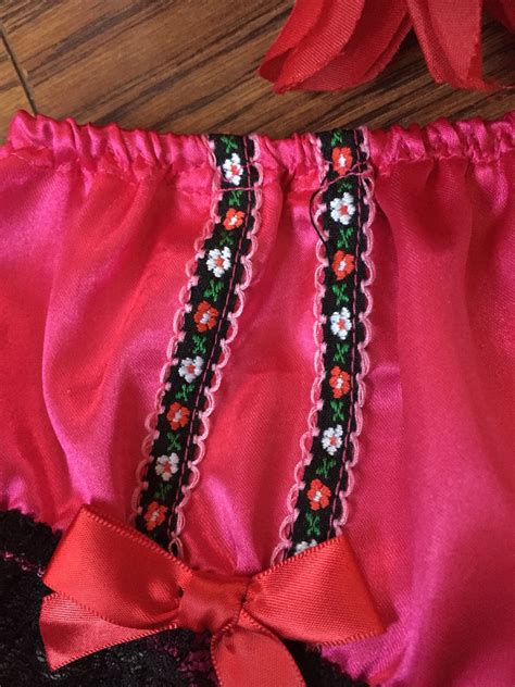 Hot Pink Satin Bikini Panties Sensually Soft Sissy Knickers Etsy