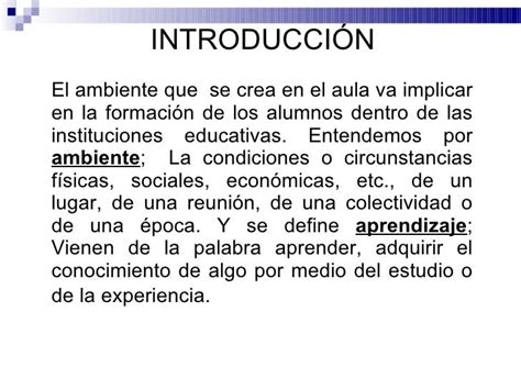 Creación De Ambientes De Aprendizaje