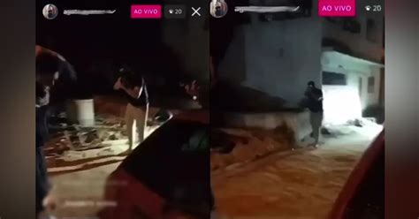 Vídeo Vítima De Ataque A Tiros Faz Live E Transmite Ao Vivo Crime Que