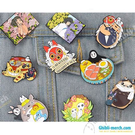 Studio Ghibli Enamel Pins Main Characters Ghibli New 2023 Ghibli