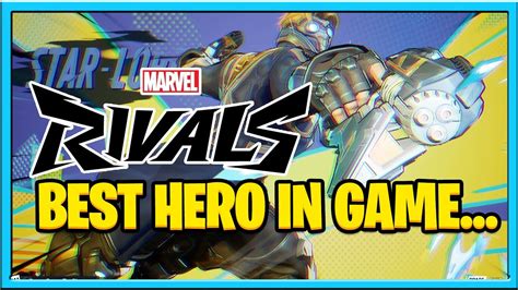 Marvel Rivals Starlord Gameplay Full Game Most Overpowered Hero In