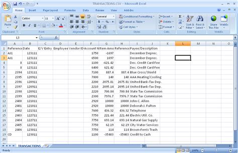 How To Import Or Export Spreadsheet Data In EasyACCT