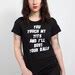 You Touch My Tits And I Ll Bust Your Balls Feminist Phrase Tee Political S Vintage Pussy Power