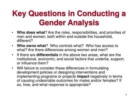 Ppt Module 2 Introduction To Gender Mainstreaming And Gender Analysis Powerpoint Presentation