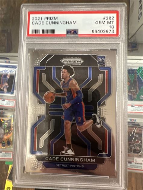 2021 Prizm Cade Cunningham RC PSA 10 Gem Mint 282 Rookie EBay