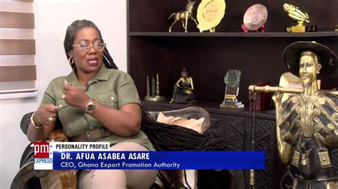 Dr Afua Asabea Asare Ceo Ghana Export Promotion Authority Pm