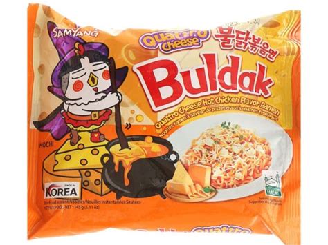 SAMYANG BULDAK QUATTRO CHEESE HOT CHICKEN FLAVOR RAMEN G H A G INTER CO LTD