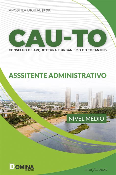 Apostila Concurso CAU TO 23 Assist Adm Domina