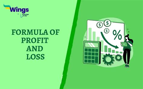 Formula Of Profit And Loss Percentages Cost And Selling Price Examples