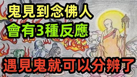 鬼見到念佛人，會有3種反應，遇見鬼就可以分辨了 Youtube