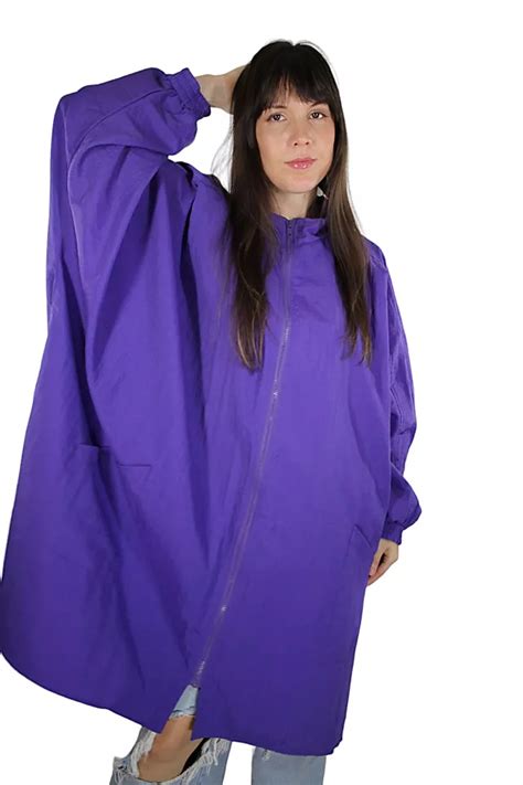 1980s Purple Rain Poncho Jacket Selected By Moons Junes Vintage