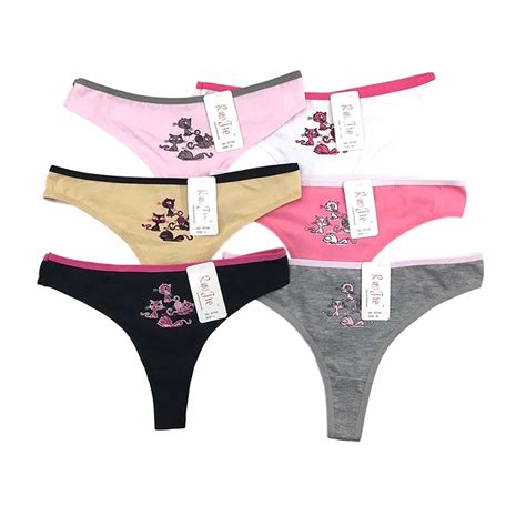 67108 Neue Ankunft Niedrigen Taille Baumwolle Höschen Heißer Bikini slip Teen G string Mädchen