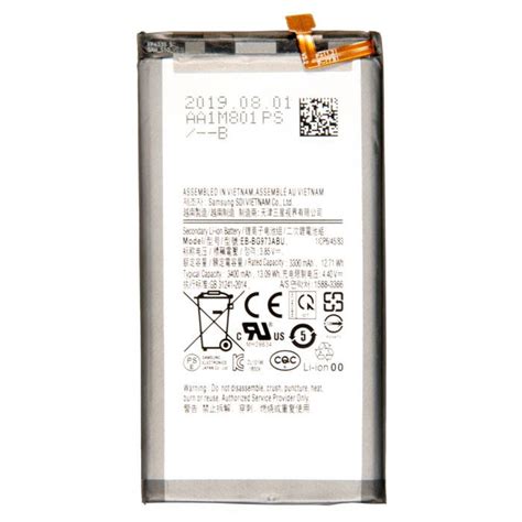 G973F аккумулятор для Samsung Galaxy S10 SM-G973F EB-BG973ABU - купить ...