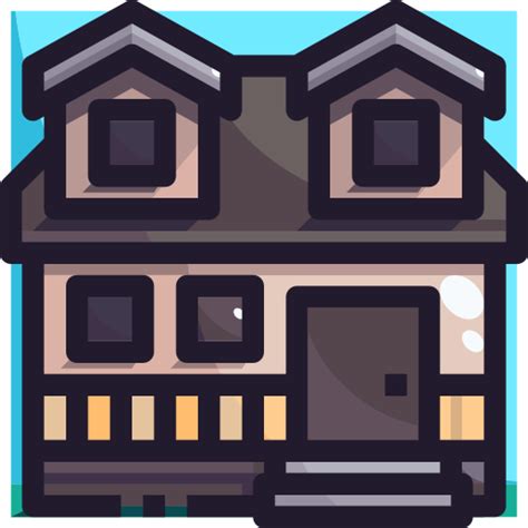 Mansion Free Buildings Icons