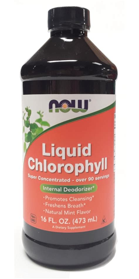Now Liquid Chlorophyll 16 fl oz.