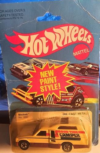 HOT WHEELS MINITREK NEW PAINT STYLE 1981 1697 EBay