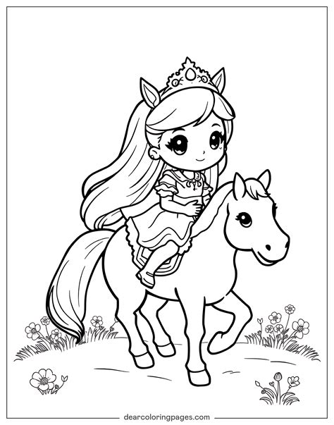 dibujos  colorear de princesa  disenos gratuitos