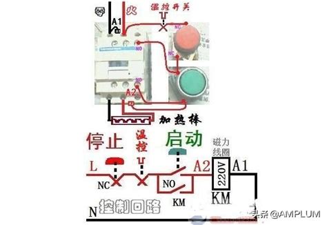 接触器的接法交流接触器的接线方法与图解 说明书网