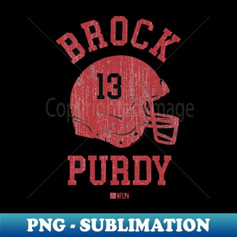 Brock Purdy San Francisco Helmet Font - PNG Transparent Subl - Inspire ...