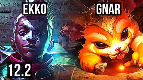 Ekko Vs Gnar Top 6 0 4 1 1m Mastery 300 Games Dominating Kr Diamond 12 2 Youtube