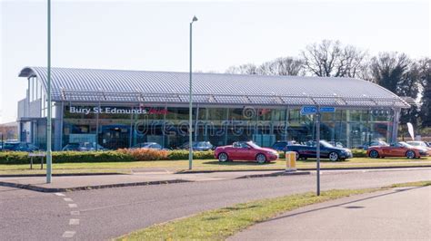 BURY ST EDMUNDS, UK - 18 APRIL 2015: Audi Official Dealership Sh Editorial Stock Photo - Image ...