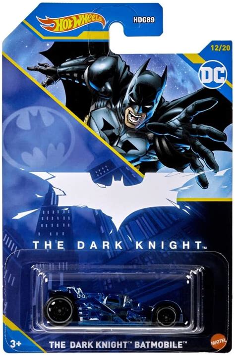 Amazon Hot Wheels Batman Dark Knight Batmobile 1 64 Scale Vehicle Toys Games