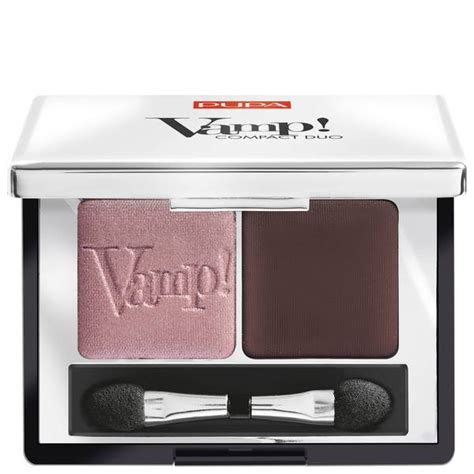 PUPA Vamp Compact Eyeshadow Duo Pink Earth LOOKFANTASTIC