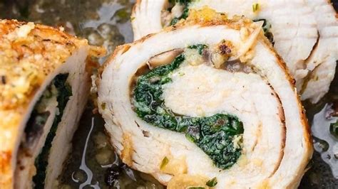 Recipe Chef Tunda Kavunas Spinach And Mushroom Chicken Roulade