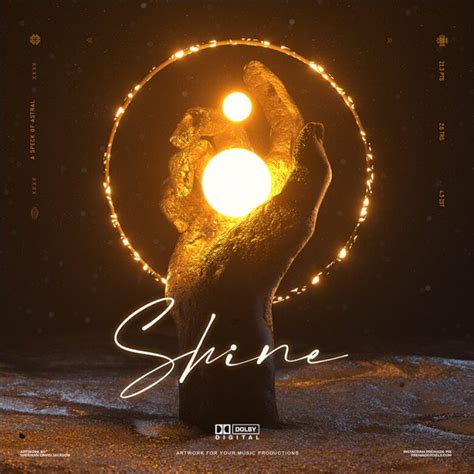 Shine Album Cover Art Photoshop PSD