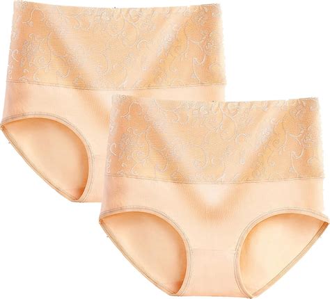 Amazon Calzones De Bikini De Algod N Con Estampado Floral Para Mujer Cintura Alta