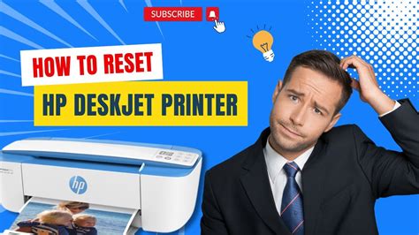 How To Reset HP Deskjet Printer Printer Tales YouTube