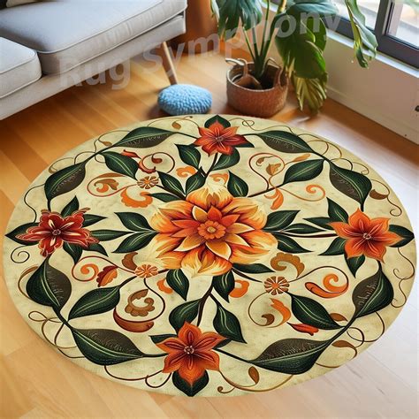 flower rug  botanic rug  stars rug  flowers rug